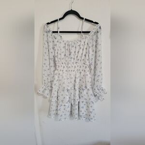 Floral Off-Shoulder Dress